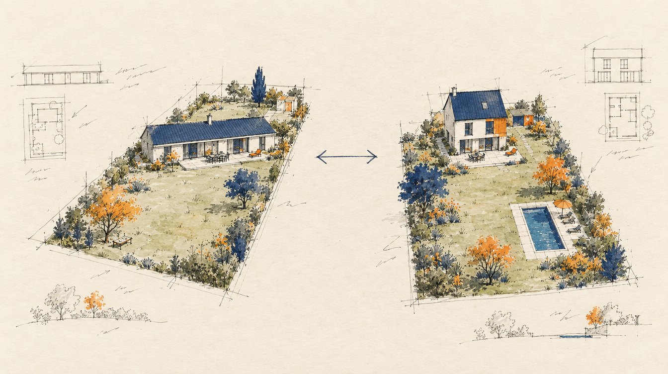 Maison de plain-pied construite dans le Gard par Creabat CG