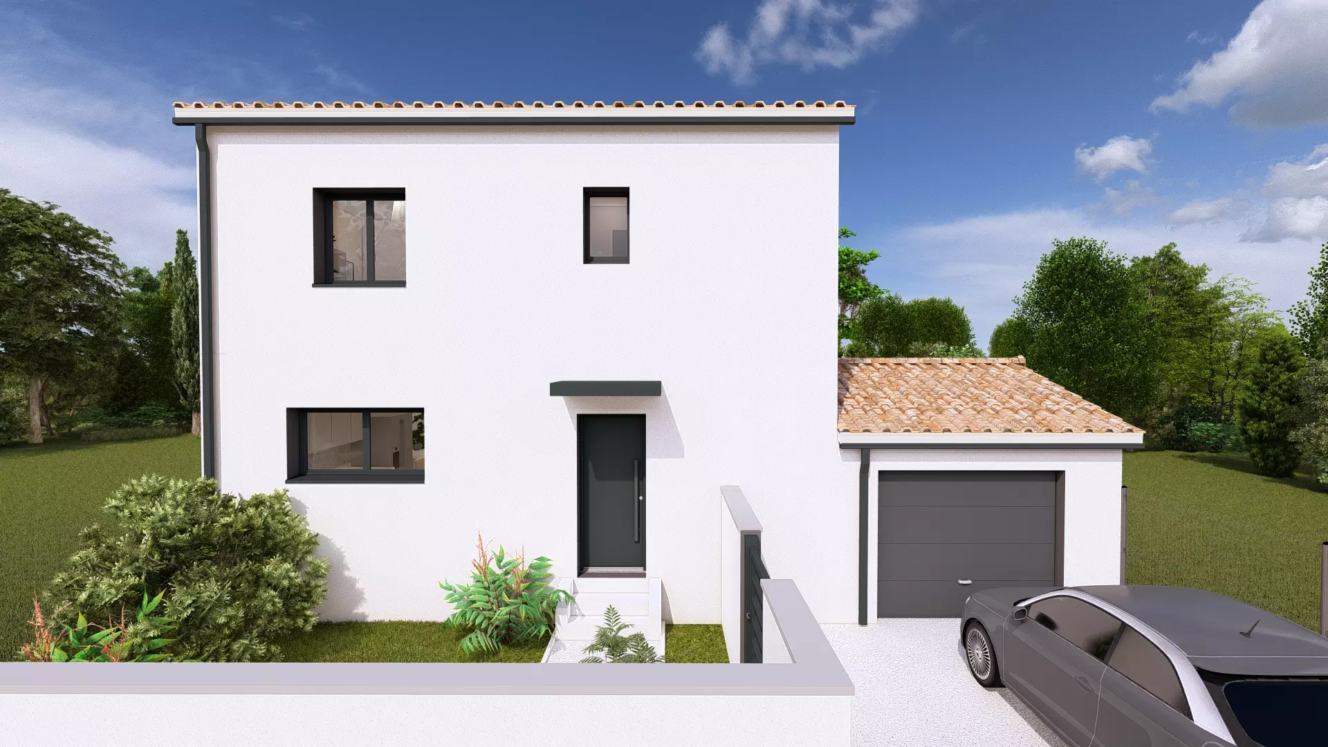 Maison neuve 3 chambres à Marguerittes – Lumineuse et moderne, avec jardin