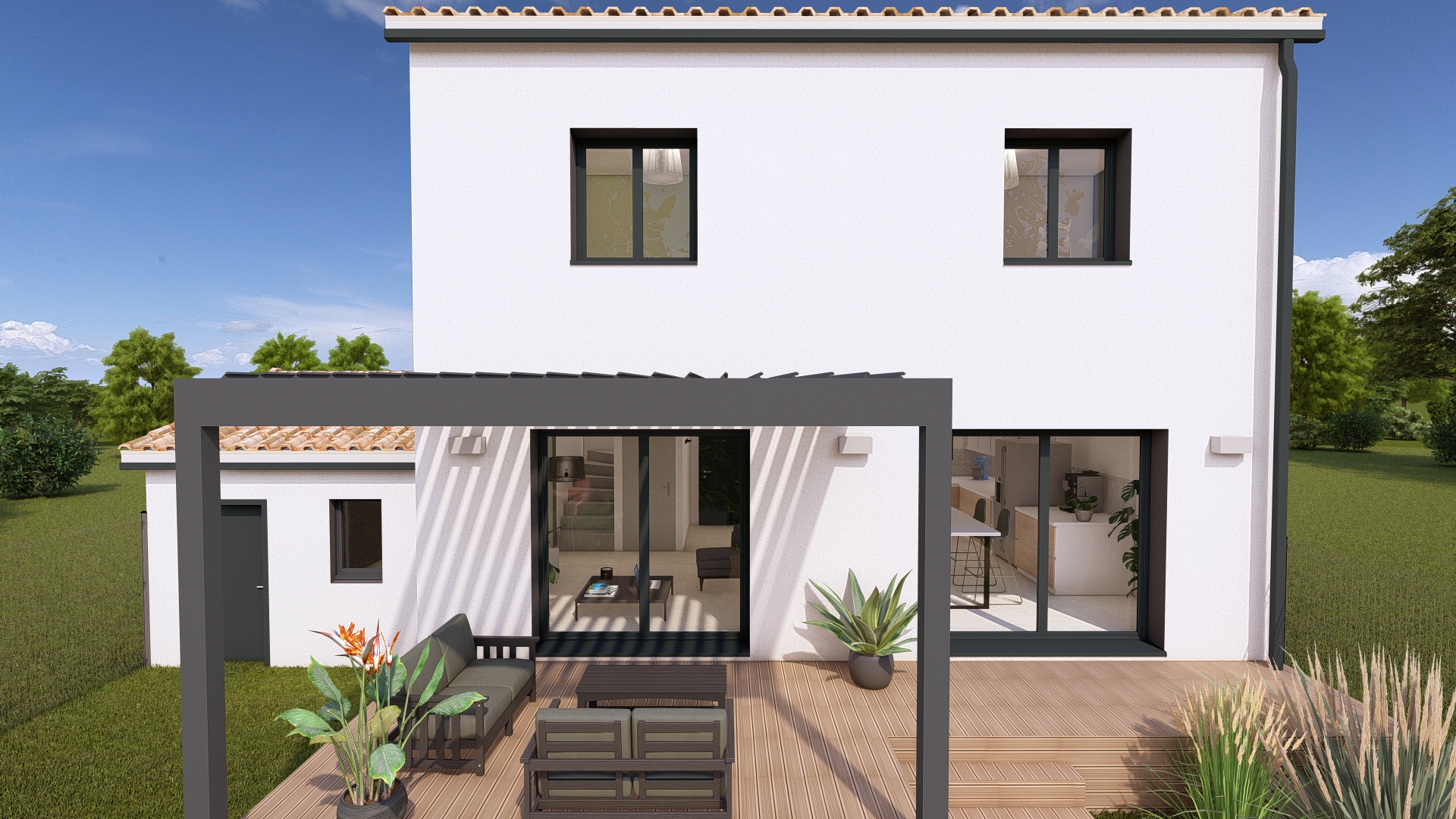 Maison neuve 3 chambres à Marguerittes – Lumineuse et moderne, avec jardin