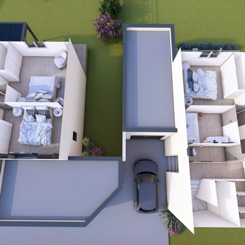 Projet de deux villas à Saint-Geniès-de-Malgoirès – Opportunité unique, cadre paisible et idéal pour famille